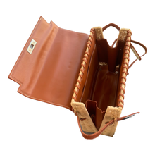 Load image into Gallery viewer, Demi  Rattan Tote
